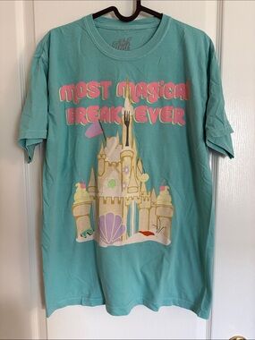 Unisex The Lost Bros Teal 'Most Magical Break Ever' Graphic Short Sleeve Tee